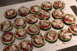 Courgette mini pizza TodayIMeet